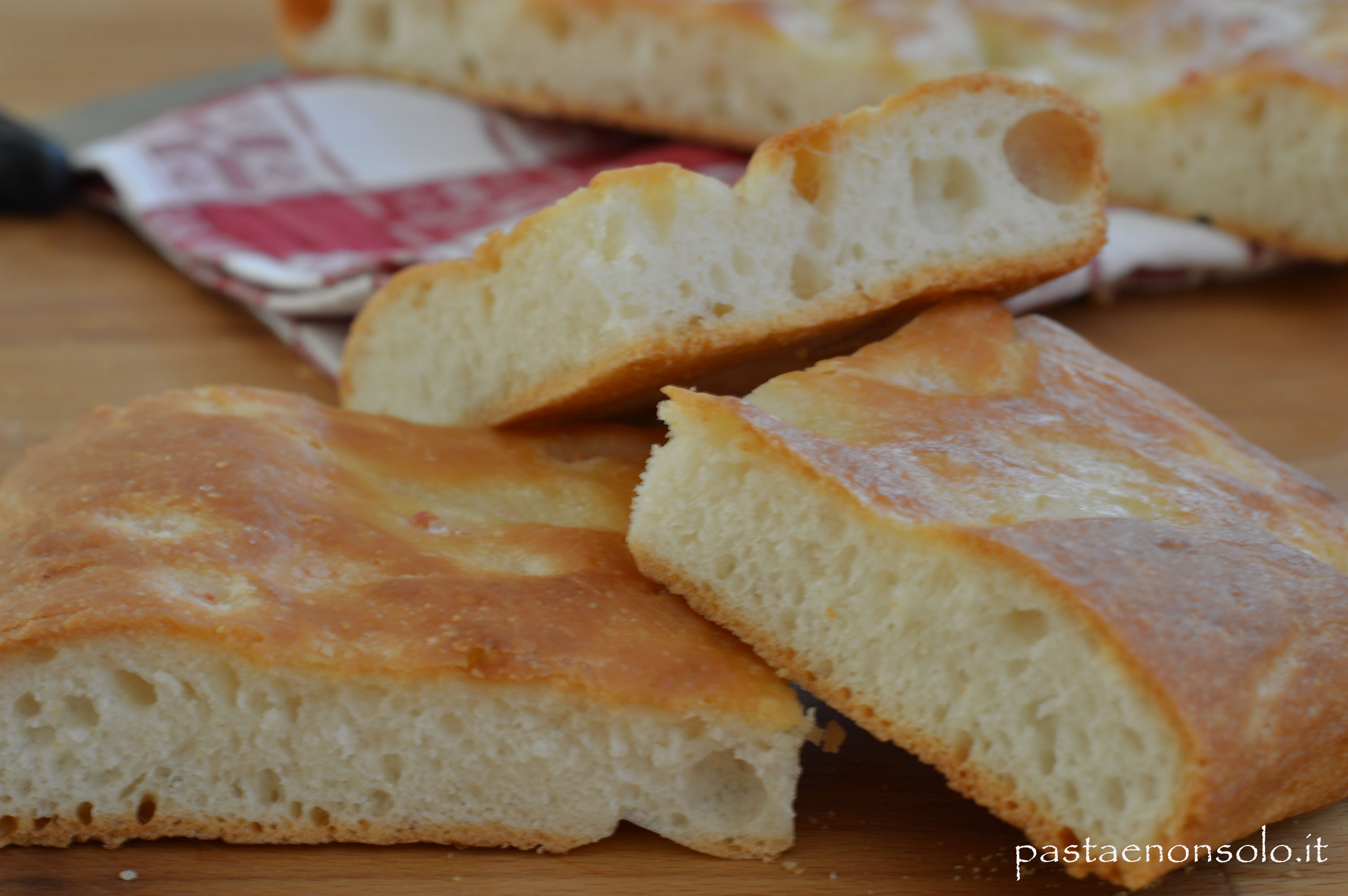 Focaccia Con Lo Yogurt Greco Pasta E Non Solo